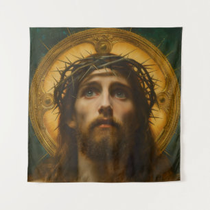 Tapiz Faith Hope Love   Regalo cristiano de Jesucristo