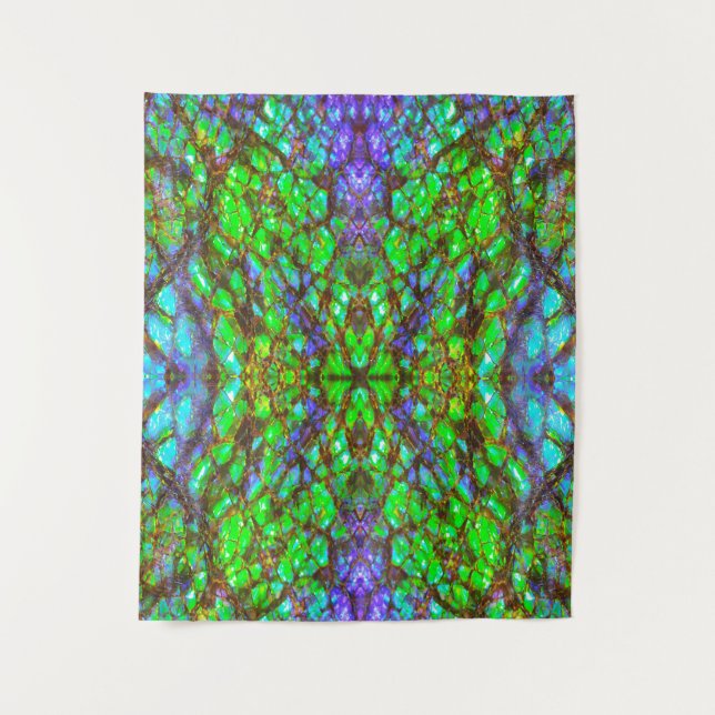 Tapiz Faln Peacock Ammolite (Anverso)