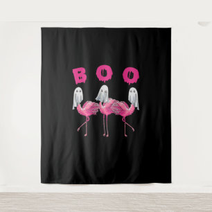 Tapiz Famoso fantasma Flamingo Boo Halloween Regalos de 