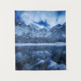 Tapiz Fantasía en el lago de montaña