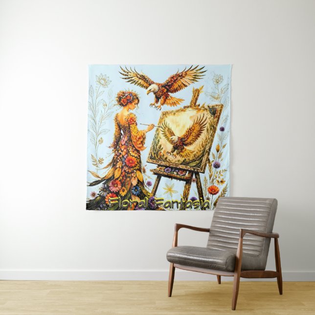 Tapiz Fantasía Floral (In situ)