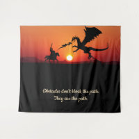Fantasy Dragon Knight Motivación Inspiradora
