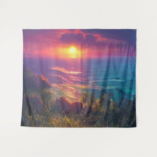 Tapiz Fantasy Sunset (Anverso (horizontal))