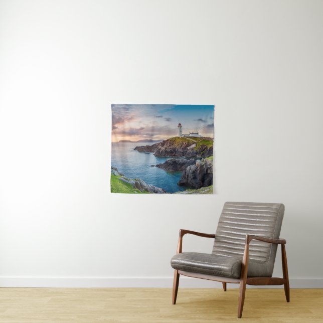 Tapiz Faro principal el | Donegal, Irlanda de Fanad (In situ (horizontal))