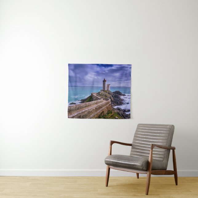 Tapiz Faros | Petit Minou Lighthouse Francia (In situ (horizontal))