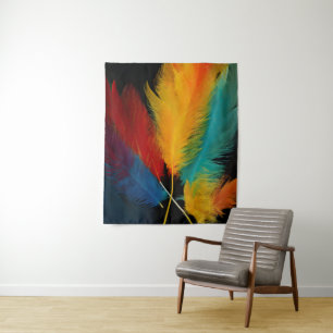 Tapiz Feathers del Suroeste 2
