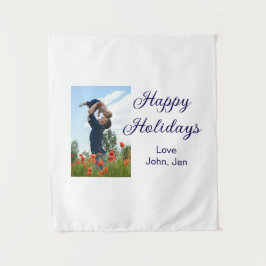 Tapiz Felices vacaciones padre hijo Navidades regalos fa