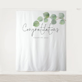 Tapiz Felicidades Clase 2024 Telón de Fondo para Fotos d