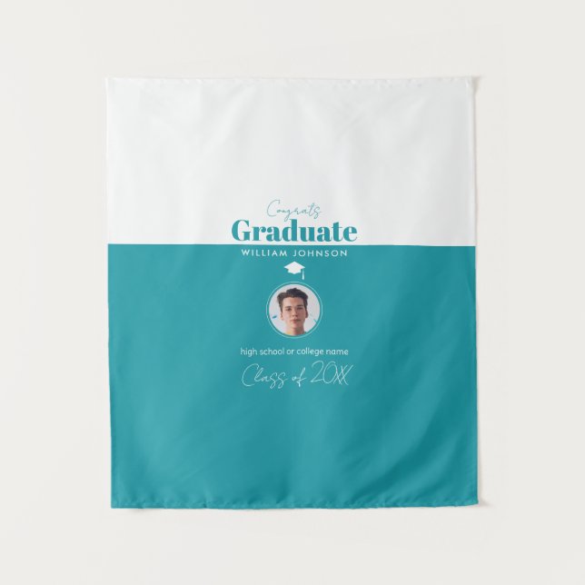 Tapiz Felicidades Graduados Clase de 2023 (Anverso)