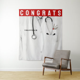 Tapiz Felicitaciones a la Escuela de Medicina Creativa