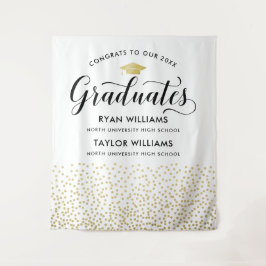 Tapiz Felicitaciones a nuestro Fiesta de Confetti de Oro