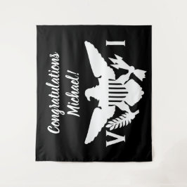 Tapiz Felicitaciones bandera de las Islas Vírgenes de Es