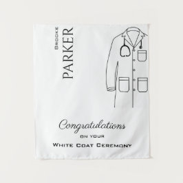 Tapiz Felicitaciones Graduación de la ceremonia de la ba