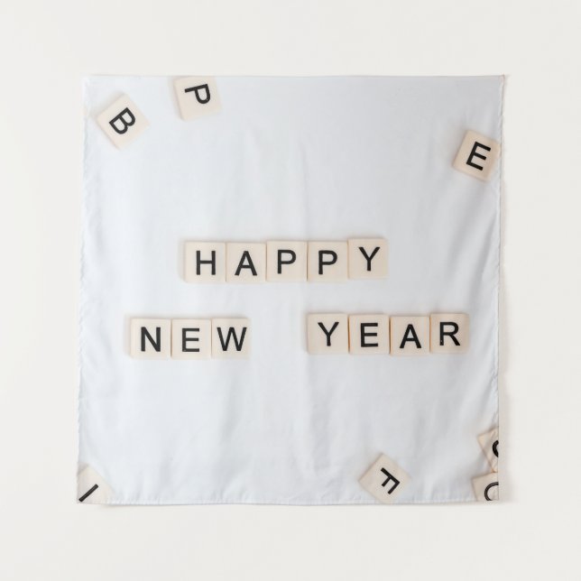 TAPIZ FELIZ AÑO NUEVO (Anverso)