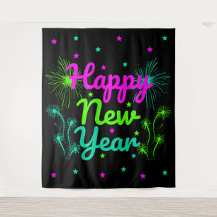 Tapiz Feliz Año Nuevo Fiesta