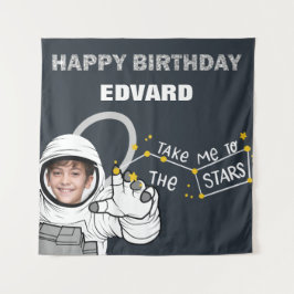 Tapiz Feliz cumpleaños, apestía fotográfico