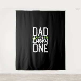 Tapiz Feliz Cumpleaños Número Uno Papá Familia Día de Sa