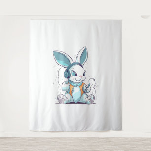 Tapiz Feliz Día de Pascua Egg Bunny diverny Gamer Niños