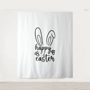 Tapiz Feliz Día de Pascua Graciosa Camiseta divertida de