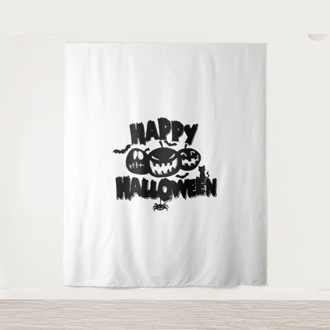 Tapiz Feliz Halloween (Anverso)