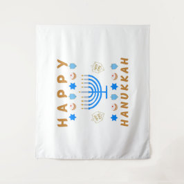 Tapiz Feliz Hanukkah