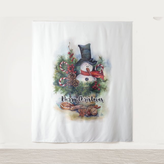 Tapiz Feliz Navidad (Anverso)