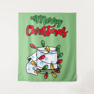 Tapiz Feliz Navidad 2020 - Edición Papel Higiénico