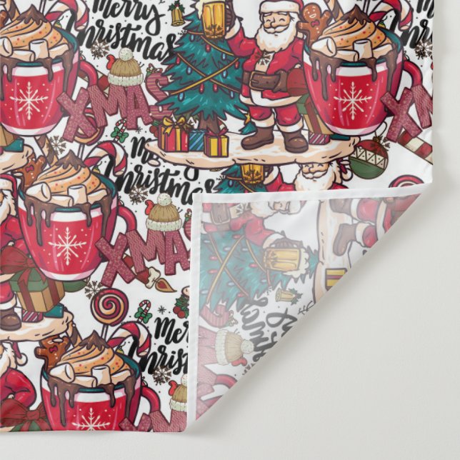 Tapiz Feliz Navidad - Festividad de Navidad (Detalle)