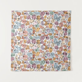 Tapiz feminista divertida