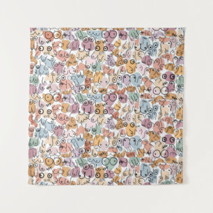 Tapiz feminista divertida