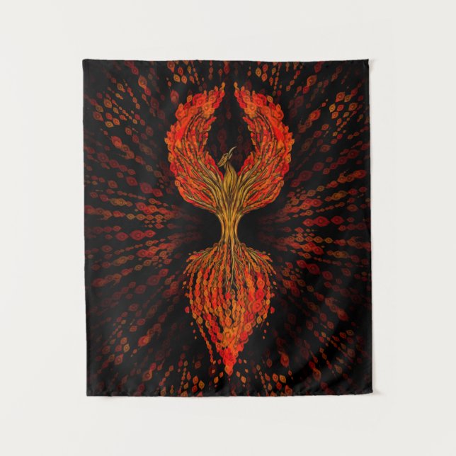 Tapiz Fénix Tree of Life (Anverso)