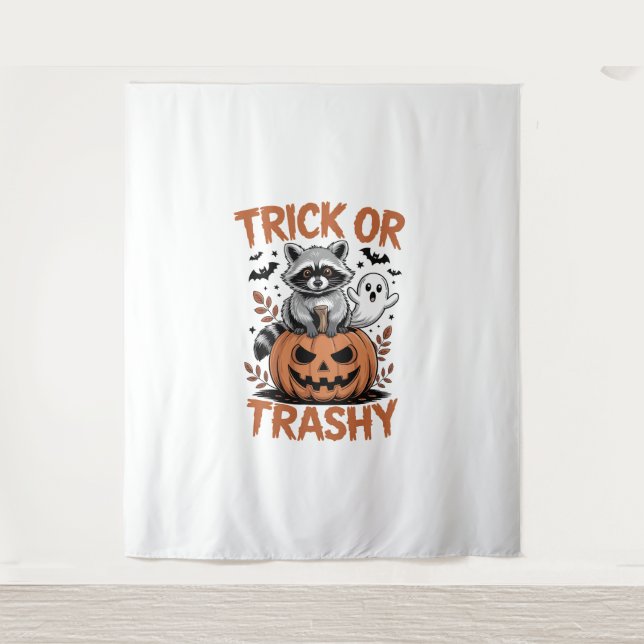 Tapiz Féral Halloween Trick o Trashy (Anverso)