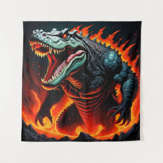 Tapiz Feroe poder del cocodrilo