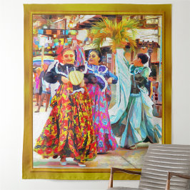 Tapiz Festival mexicano Ceviche Dancers 2549