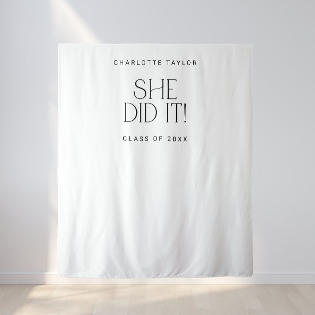 Tapiz Fete Moderno Que Hizo El Fondo De La Foto De Gradu (Subido por el creador)