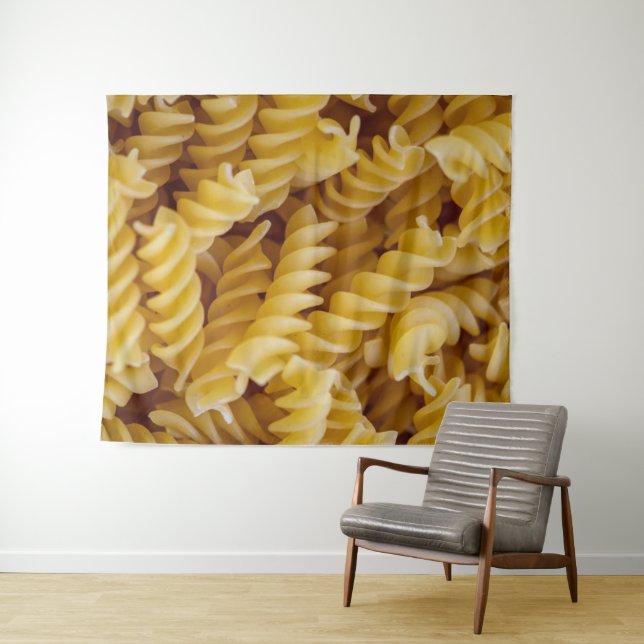 Tapiz Fideos de Pasta Fusilli (In situ (horizontal))
