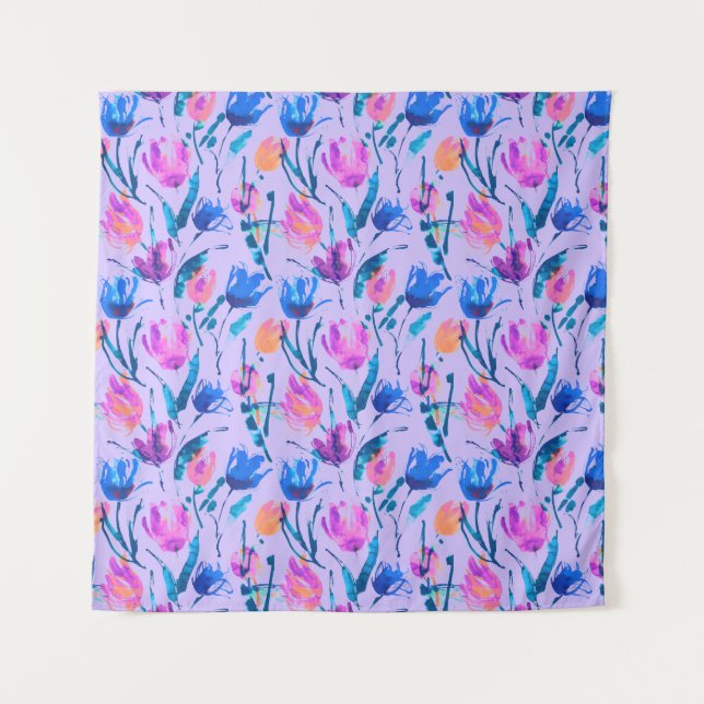 Tapiz Fiebre tulipana (Anverso)