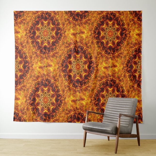 Tapiz Fiery Suns... (In situ (horizontal))