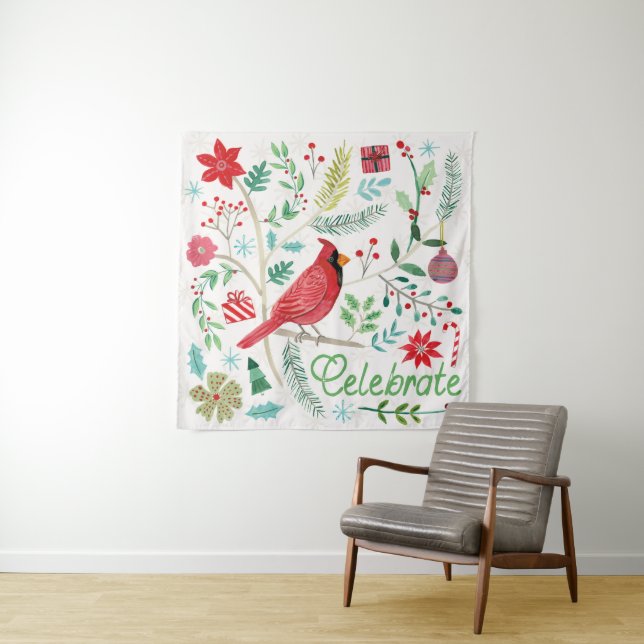 Tapiz Fiesta alegre - Celebrar (In situ (horizontal))