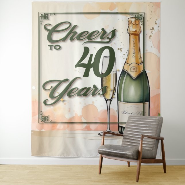 Tapiz Fiesta de Años de Cheers (In situ)