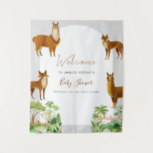 Fiesta de Bebé Oh Baby Vintage Desert Lama Coyote 