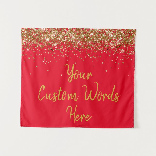 Tapiz Fiesta   de fondo personalizado (Anverso (horizontal))