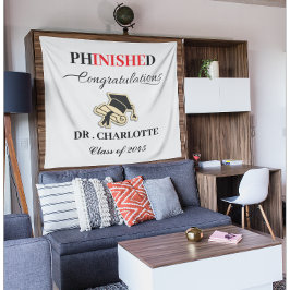 Tapiz Fiesta de Graduación de Doctorado