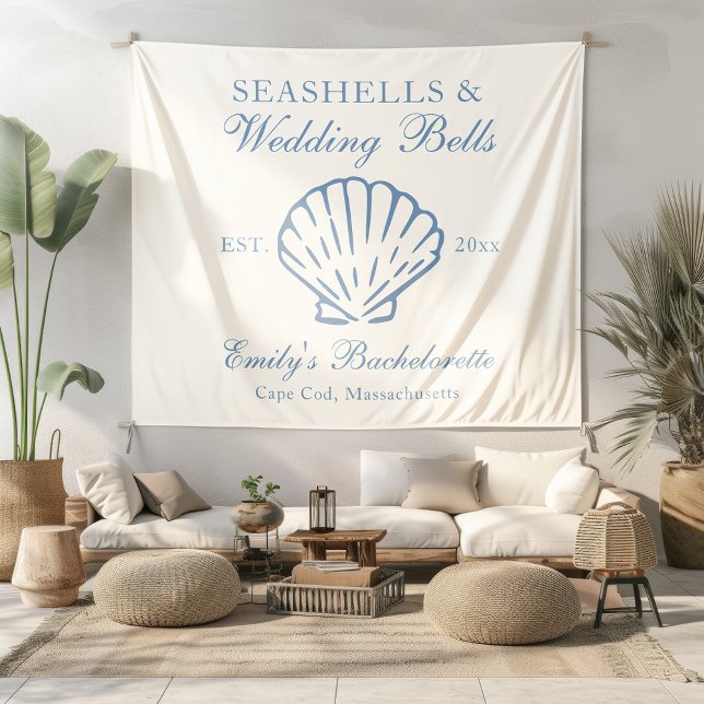 Tapiz Fiesta de la soltera de las casetas y las campanas (Subido por el creador)