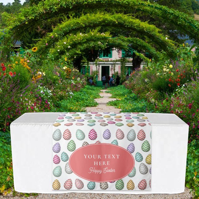 Tapiz Fiesta de Pascua Buffet Brunch Lunch Table Runner (Easter Party Buffet Brunch Lunch Table Runner Tapestry)