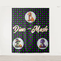 Fiesta Dino-Mash de los dinosaurios de Halloween