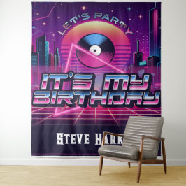 Tapiz Fiesta Rockin Vaporwave