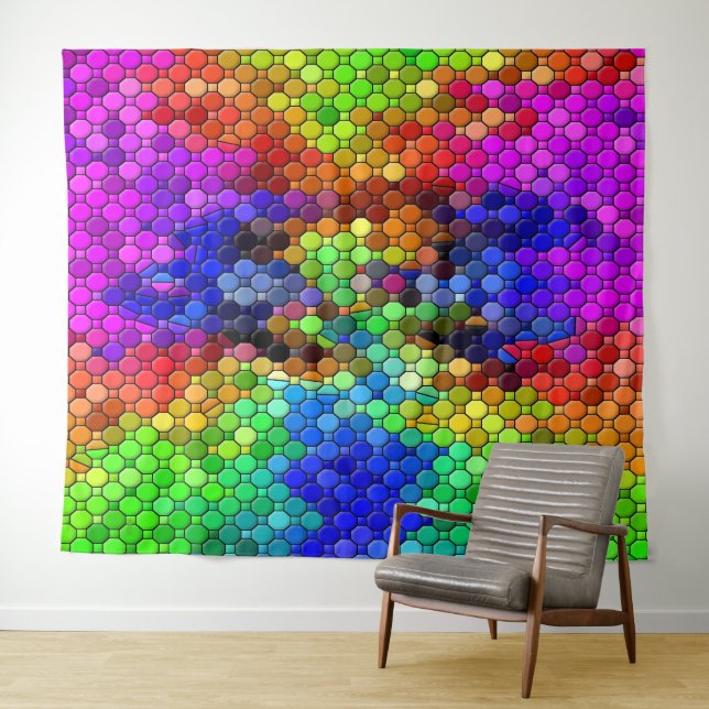 Tapiz Fiestas... (In situ (horizontal))