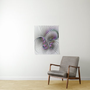 Tapiz Figura moderna abstracta y tímida de fantasía Arte