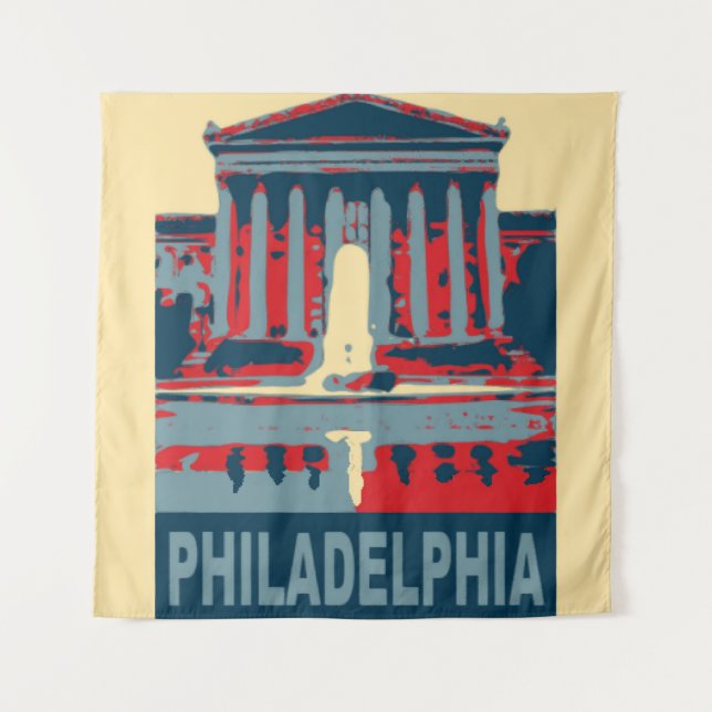 Tapiz Filadelfia, añadir texto, Tapestry (Anverso)